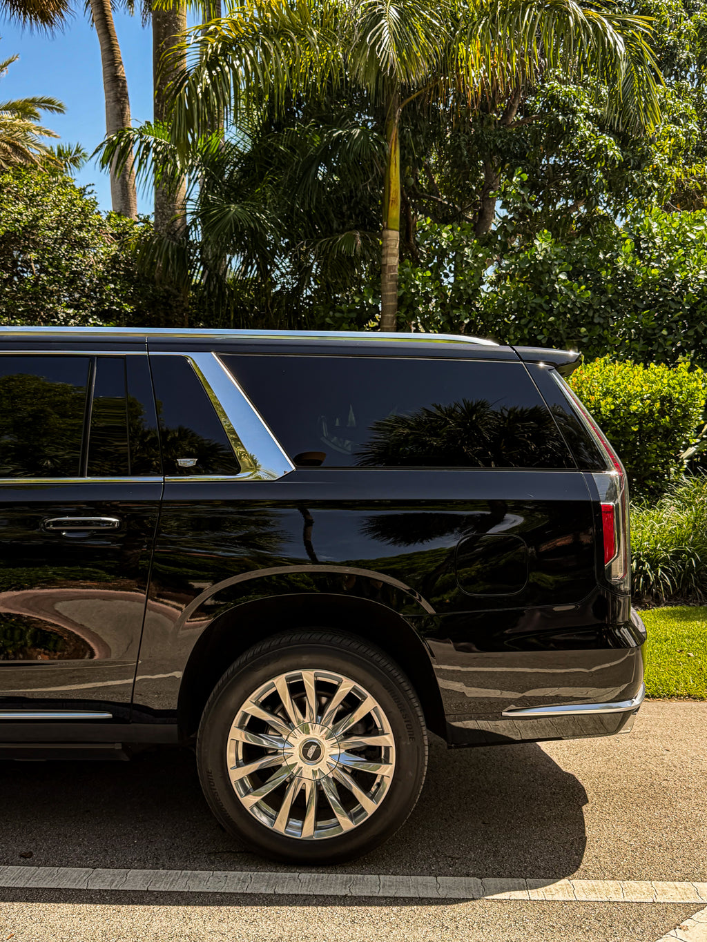 Chauffeured Cadillac Escalade ESV — Private Transfer