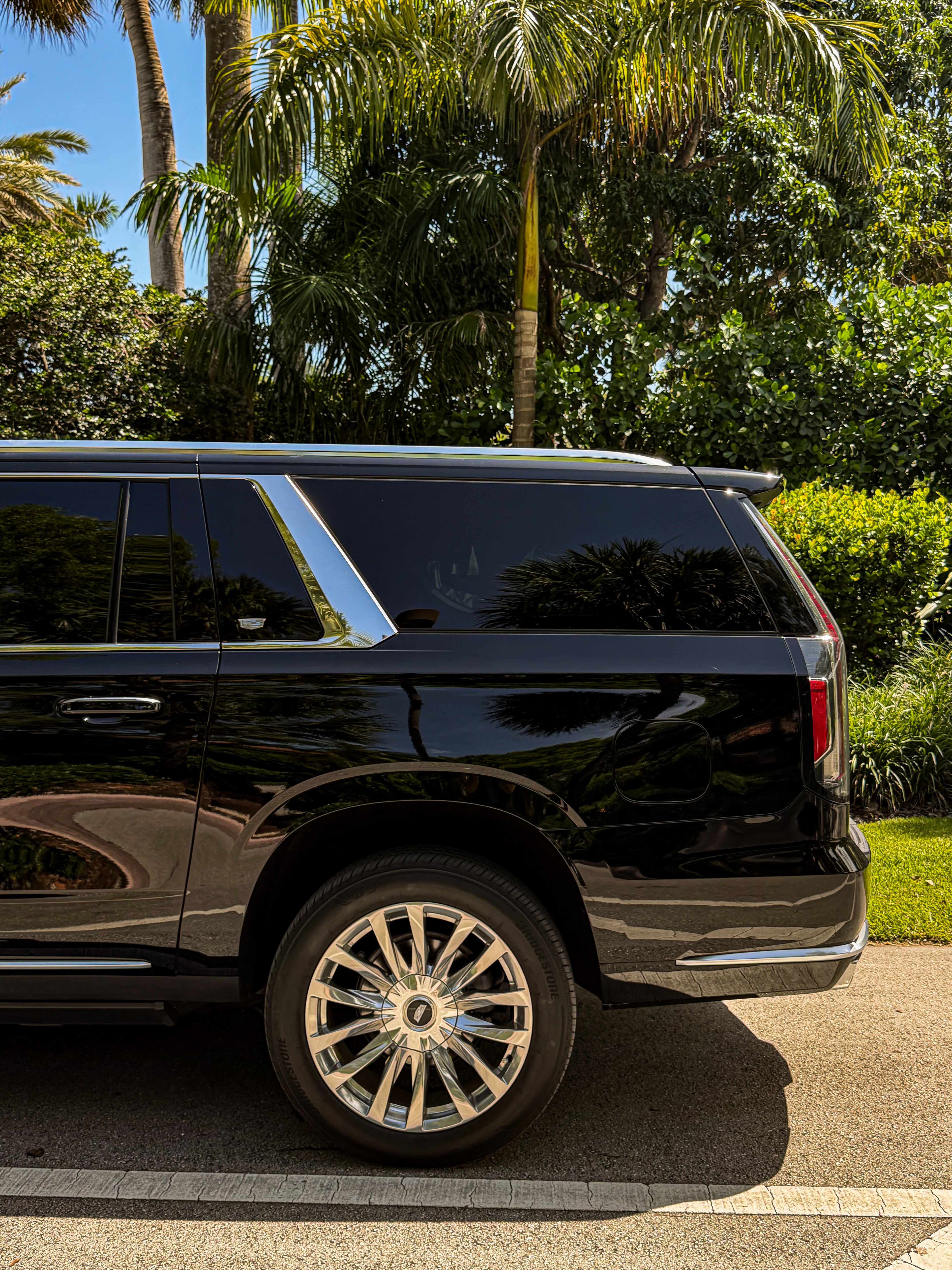 Chauffeured Cadillac Escalade ESV — Private Transfer