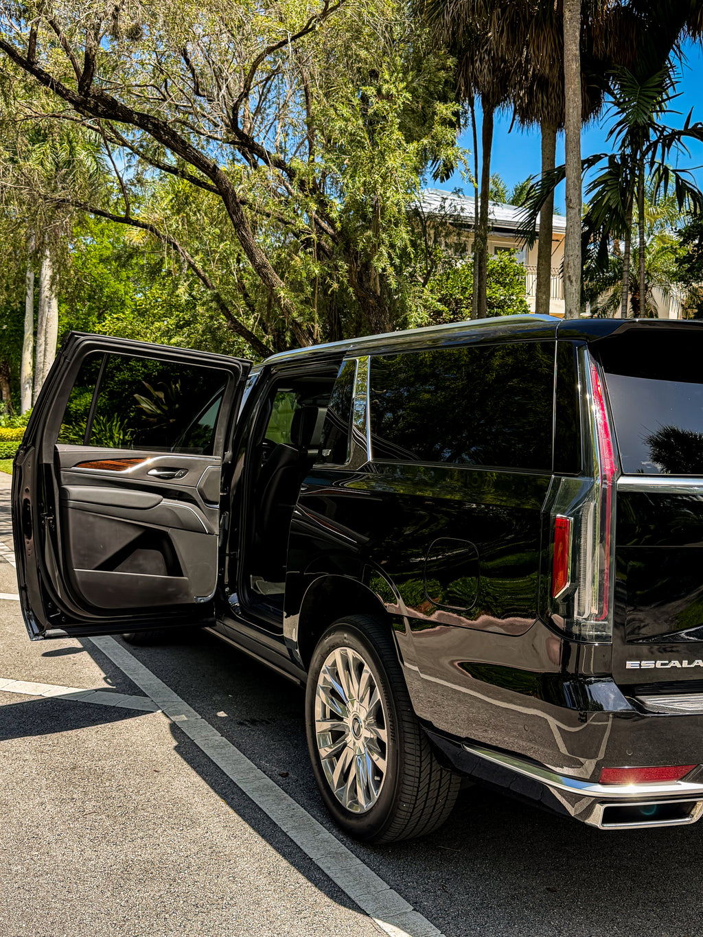 Chauffeured Cadillac Escalade ESV — Private Transfer